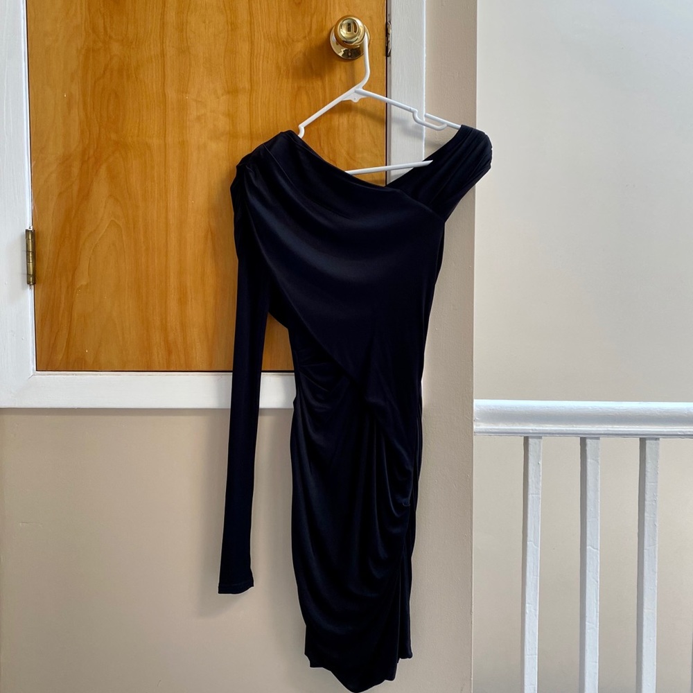 Alexander Wang One Sleeve Goddess Dress